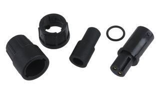 SWITCHCRAFT/CONXALL 16282-2SG-318 Circular Connector, Sealed Circular Connector, Micro-Con-X Series, Cable Mount Receptacle