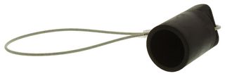 HUBBELL WIRING DEVICES HBLFCAPBK Dust Cap / Cover, Dust Cap, Hubbell 300 and 400 Amp Female Single Pole Connectors