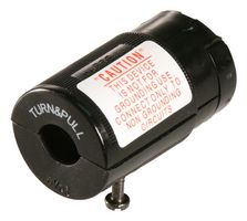 HUBBELL WIRING DEVICES HBL7484V Power Entry Connector, 3P3W, ML-3, Power Entry, 15 A, Black, Nylon (Polyamide) Body, 250 V