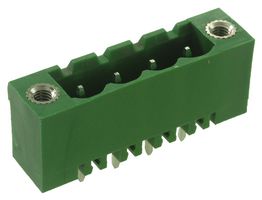 MULTICOMP PRO MC24393 Terminal Block, Eurostyle, Header, 5.08 mm, 4 Positions, 16 A, 300 V, Through Hole Vertical