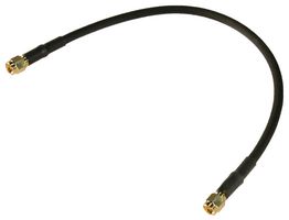 AMPHENOL RF 135101-04-12.00 RF / Coaxial Cable Assembly, 1 ft, 305 mm, RG58/U, SMA Straight Plug, SMA Straight Plug, 50 ohm