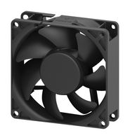 MULTICOMP PRO MP006488 DC Axial Fan, 24 V, Square, 80 mm, 25 mm, Precision Ball Bearing, 37 CFM