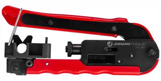 JONARD TOOLS CTF-360 Crimp Tool, Hand, Short and Long Style F Connectors, RG59/6, RG7/11 Cables