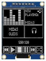 MIDAS DISPLAYS MDOB128128CV-WS