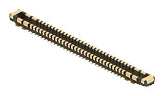 MOLEX 2262770602 Mezzanine Connector, 0.3mm Signal, 0.6mm Power, Plug, 2 Rows, 28 Contacts, PCB Mount, Copper Alloy