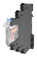 OMRON INDUSTRIAL AUTOMATION G2RV-ST500 24VDC Power Relay, SPDT, 24 VDC, 6 A, G2RV-ST Series, DIN Rail, Non Latching