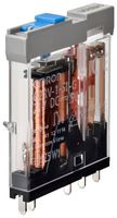 OMRON INDUSTRIAL AUTOMATION G2RV-1-SI-G 21VDC Power Relay, SPDT, 21 VDC, 6 A, G2RV-ST Series, Through Hole, Non Latching