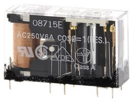 OMRON INDUSTRIAL AUTOMATION G7SA-3A1B 24VDC Safety Relay, 24 VDC, 3PST-NO, SPST-NC, G7SA Series, Through Hole, Socket, 6 A, PC Pin, Plug In