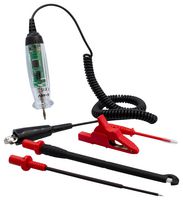 TRIPLETT ET60 Voltage Tester, 4 to 60VDC, 6.5"x1.3", LCD