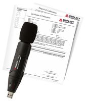 TRIPLETT SLDL20-NIST Data Logger, 5.1x1.1x0.9", w/ NIST, USB Sound Level, Sound, 129920 Samples, USB
