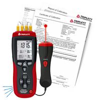 TRIPLETT TMP74-NIST Data Logger, 0°C to 50°C, 9V, w/ NIST, Thermocouple, 4 Channel, Temperature, USB