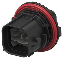 TE CONNECTIVITY 1-2490960-1 Automotive Connector Housing, Code A, Black, NTSEAL Series, Receptacle, 26 Positions
