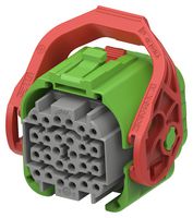 TE CONNECTIVITY 2490959-3 Automotive Connector Housing, Code C, Green, NTSEAL Series, Plug, 26 Positions