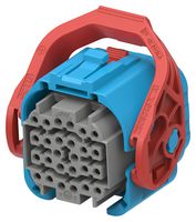 TE CONNECTIVITY 2490959-4 Automotive Connector Housing, Code D, Blue, NTSEAL Series, Plug, 26 Positions