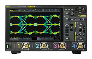 RIGOL DS9404 Digital Oscilloscope, DS9000 Series, 4 Analog, 4 GHz, 20 GSPS, 200 Mpts, 110 ps