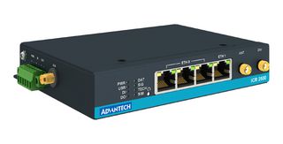 ADVANTECH ICR-2545W Cellular Router, 10Mbps, 100Mbps, RJ45 x 4, Wi-Fi
