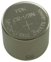 DANTONA INDUSTRIES CR1/3N Battery, 3 V, 1/3N, Lithium, 170 mAh, Raised Positive and Flat Negative, 1