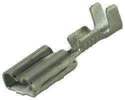 AMP - TE CONNECTIVITY 60838-1 Quick Disconnect Terminal, FASTON 250 Series, Female Quick Disconnect, 6.35mm x 0.81mm