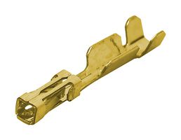 AMP - TE CONNECTIVITY 87667-5 Contact, AMPMODU Mod IV Series, Socket, Crimp, 22 AWG, Gold Plated Contacts