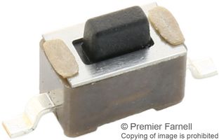 E-SWITCH TL3302BF180QG Tactile Switch, TL3302 Series, Top Actuated, Surface Mount, Rectangular Button, 180 gf