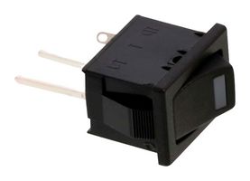 E-SWITCH R1966ABLKBLKEPRED