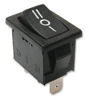 E-SWITCH R1966DBLKBLKCF