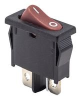 E-SWITCH R6ABLKREDFF