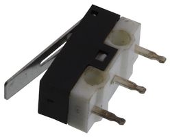 E-SWITCH SS0750301F020P1A Microswitch, Subminiature, Straight Lever, SPDT, PC Pin, 3 A