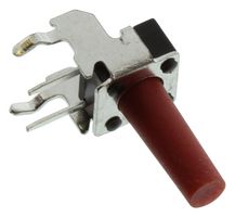 E-SWITCH TL1105NF250Q Tactile Switch, SPST-NO, TL1105 Series, Side Actuated, Through Hole, Right Angle, Round Button