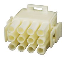 MOLEX 50-84-1120 Connector Housing, MLX 42021 Series, Plug, 12 Positions, 6.35 mm