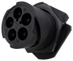AMPHENOL INDUSTRIAL PRB-C-8-S-8-1 Circular Connector Contact, Amphe-PRB Series, Socket, Crimp, 8 AWG