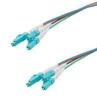 L-COM FCA-4M3LCULCUDM-15 LC UPC 4X TO LC UPC 4X, MM OM3, MILITARY TACTICAL DISTRIBUTION CABLE ASSEMBLY, 15 METERS ROHS COMPLIANT: YES