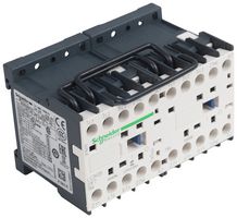 SCHNEIDER ELECTRIC LC2K0901F7 Contactor, 9 A, DIN Rail, 600 VAC, 3PST-NO, 3 Pole, 4 kW