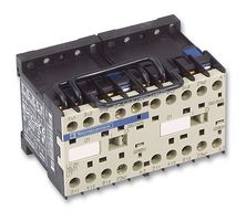 SCHNEIDER ELECTRIC LC2K0901U7 Contactor, 9 A, DIN Rail, 240 VAC, 3PST-NO, 3 Pole, 4 kW