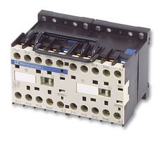 SCHNEIDER ELECTRIC LC2K0910U7 Contactor, 9 A, DIN Rail, 240 VAC, 3PST-NO, 3 Pole, 4 kW
