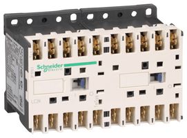 SCHNEIDER ELECTRIC LC2K09107B7 Contactor, 9 A, DIN Rail, Panel, 690 V, 3PST-NO, 3 Pole, 4 kW