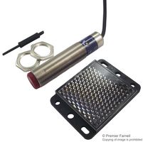 TELEMECANIQUE SENSORS XU9M18MB230 Photoelectric Sensor, OsiSense XU Series, Polarized Retroreflective, 2 m, SPST-NC, 24 to 240 Vac/dc