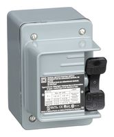 SQUARE D BY SCHNEIDER ELECTRIC 2510KW2 Manual Switch, Non-Reversing, 3-Phase, 3 Pole, 30 A, 600 VAC, 10 hp, K Series