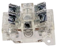 SCHNEIDER ELECTRIC 9001KA1G Contact Block, 10 A, 600 V, 2 Pole, Screw Clamp