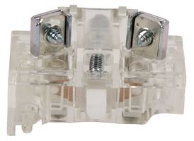 SCHNEIDER ELECTRIC 9001KA2G Contact Block, 10 A, 600 V, 1 Pole, Screw Clamp