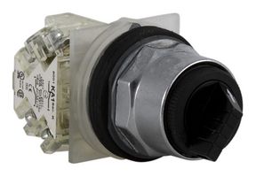 SCHNEIDER ELECTRIC 9001KS11BH7 Switch Actuator, Schneider Harmony 9001K Series 30mm Selector Switches
