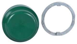 SCHNEIDER ELECTRIC 9001KU5 Switch Cap, Schneider 9001K Series 30mm Non-Illuminated Pushbutton Switches, Green