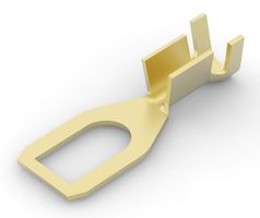 TE CONNECTIVITY - AMP 60774-1 Fork / Spade Tongue Terminal, 18AWG to 14AWG, 2.08 mm², M4, #8, Uninsulated