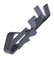 AMP - TE CONNECTIVITY 61668-2 Contact, BIFURCATED LEAF Series, Hermaphroditic, Crimp, 18 AWG, Tin Plated Contacts