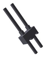 TE CONNECTIVITY - AMP 87527-2 Pin Header, Board-to-Board, 2.54 mm, 1 Rows, 2 Contacts, Through Hole, AMPMODU Mod II Series