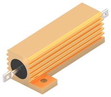 TE CONNECTIVITY - CGS HSA50200RJ Resistor, Aluminium Housed, 200 ohm, HS Series, 50 W, ± 5%, Solder Lug, 1.25 kV