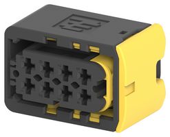 TE CONNECTIVITY - AMP 1-1670894-1 Automotive Connector Housing, Heavy Duty Sealed Connector Series, Receptacle, 8 Positions