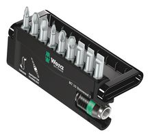 WERA 05056375001 BIT-CHECK 10 UNIVERSAL 3, 10 PIECES