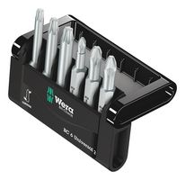 WERA 05056473001 BIT-CHECK 6 UNIVERSAL 2, 6 PIECES