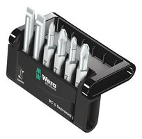 WERA 05056474001 BIT-CHECK 6 UNIVERSAL 1, 6 PIECES